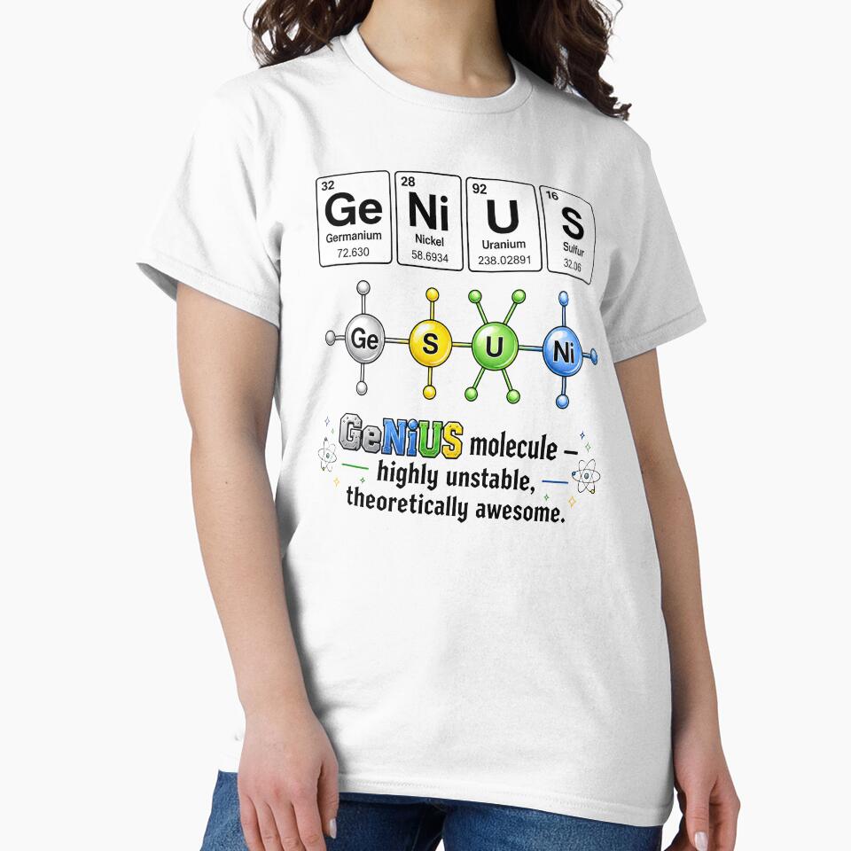 GeNiUS Nerd Elemental Nerd Shirt by digital-savant
