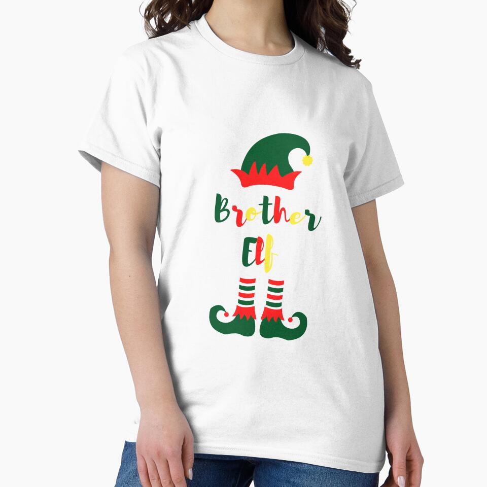 Brother Elf, Funny Christmas matching family group, Willow Days by avit1