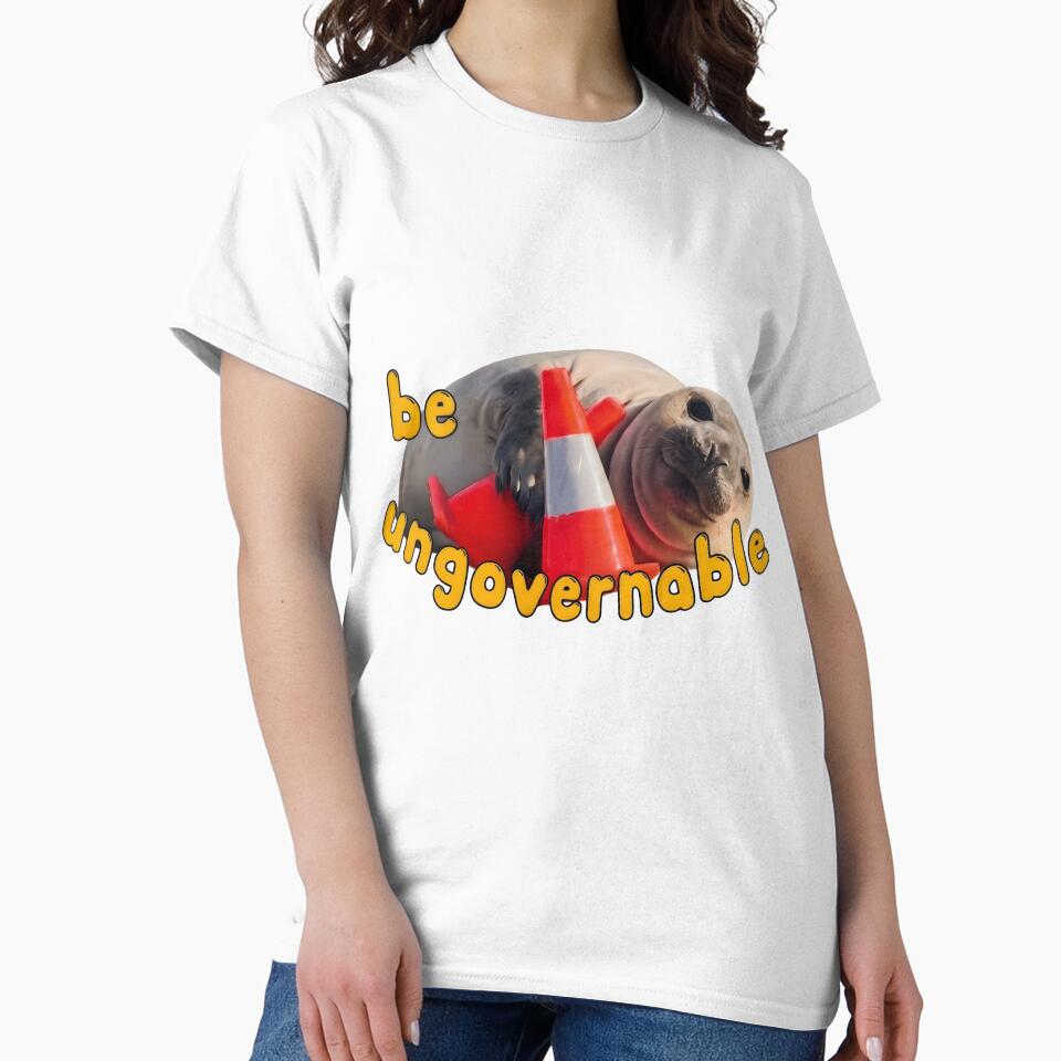 Tasmania Seal Neil The Seal Be Ungovernable Funny Elephant Seal Meme by OMITTEROMINOUS
