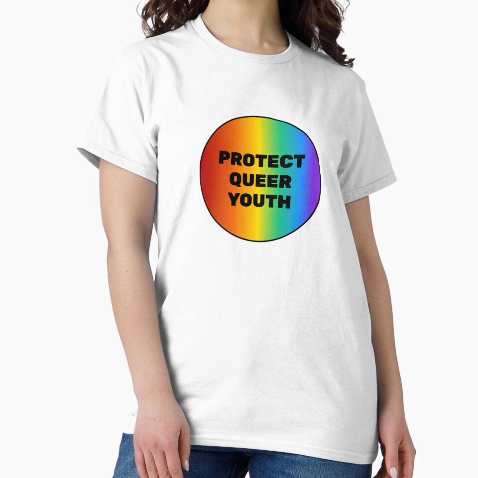 Protect Queer Youth LGBT pride rainbow by Inspirationmotivation