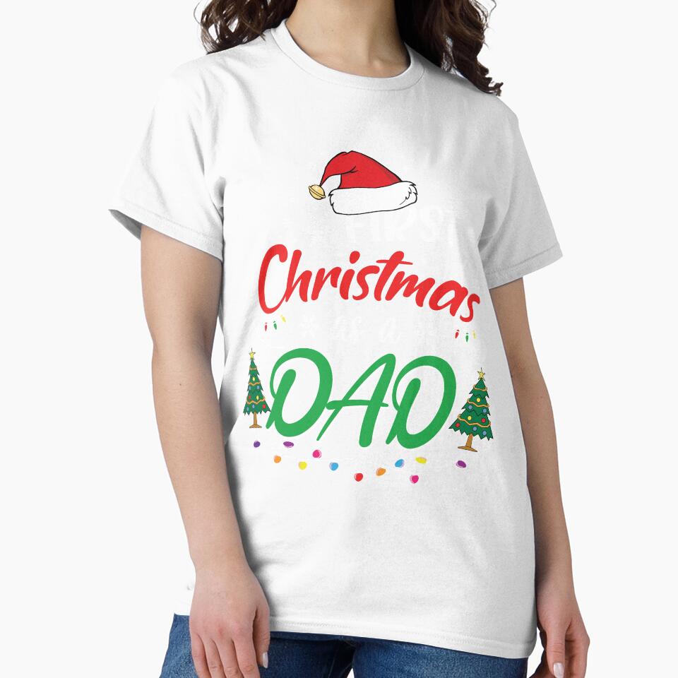 First Christmas as a Dad Funny 1st Christmas Gifts for New Dad Daddy by clothesy7