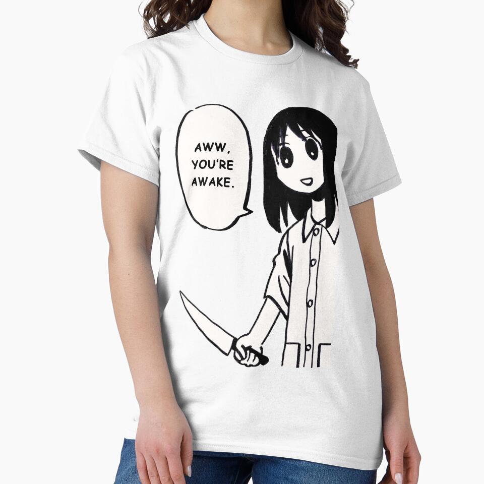 I redraw knife osaka manga panel / aww you're awake / funny azumanga daioh by RansRoom