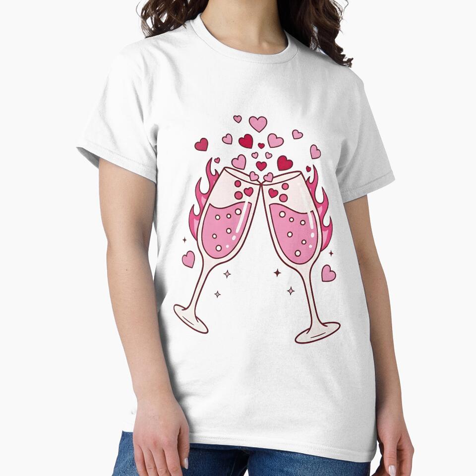 Valentines Day Romantic Couple Valentine by KroghDs