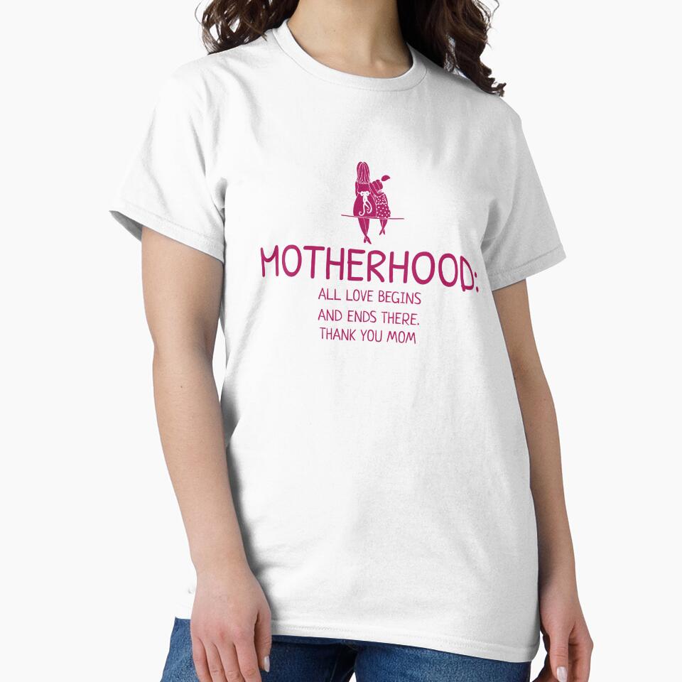 Mother’s Day Motherhood Gift for Mom by CKCMtees