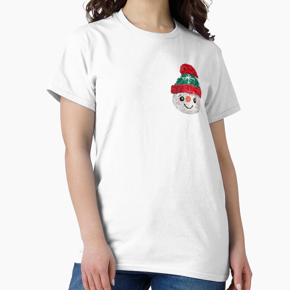 Snowman Head: Festive New Year Illustration for Holiday Celebrations by Pandositive