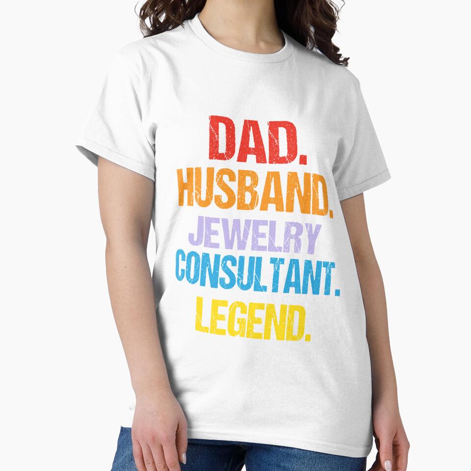 Jewelry Consultant Dad Husband Legend by ASSOUKI9