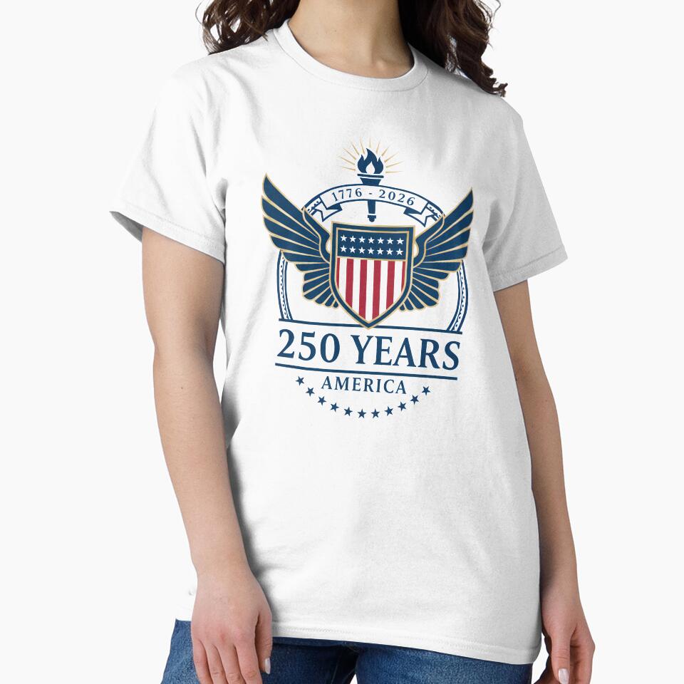 250 Years America Anniversary | 1776–2026 Liberty & Independence Commemorative by gfxpartner