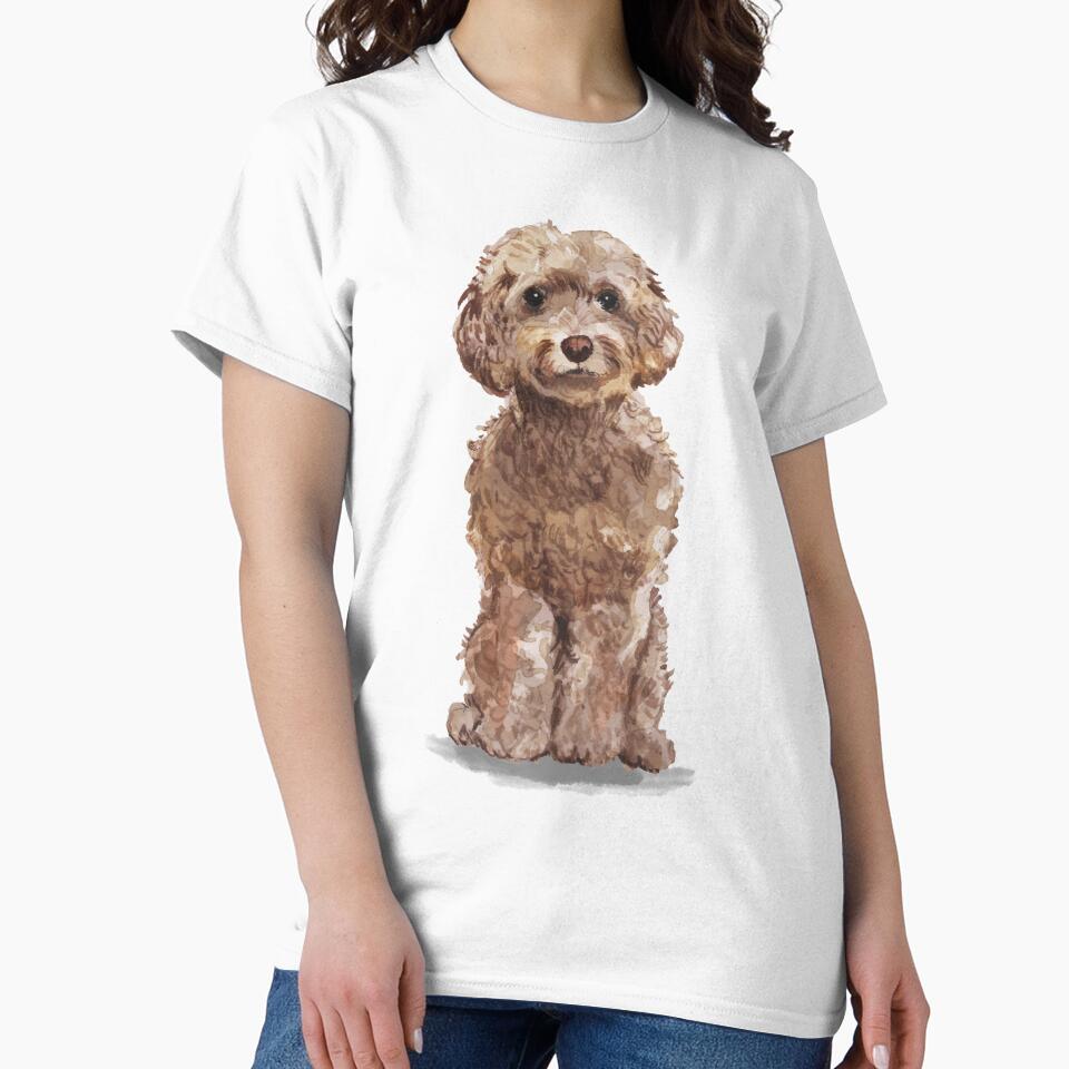 Brown Cockapoo Dog by junkydotcom