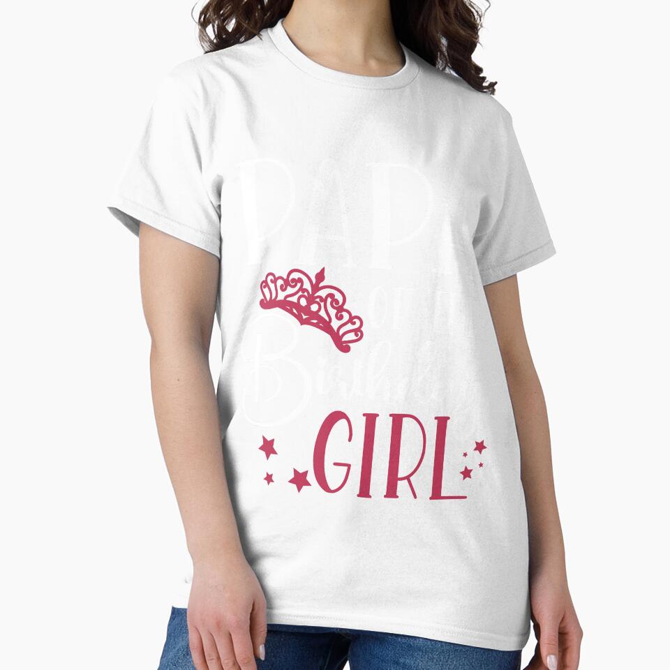 Birthday Squad Papa of the Birthday Girl Birthday Party Gift by mysticblvd