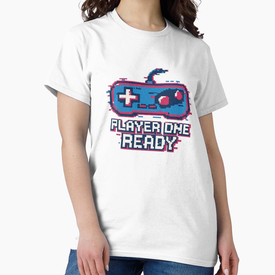 Player One Ready – Glitch Pixel Controller by ShadowScales Art