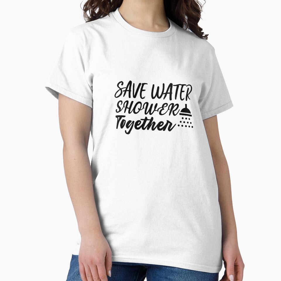 save water shower together by ShoppyYourThing