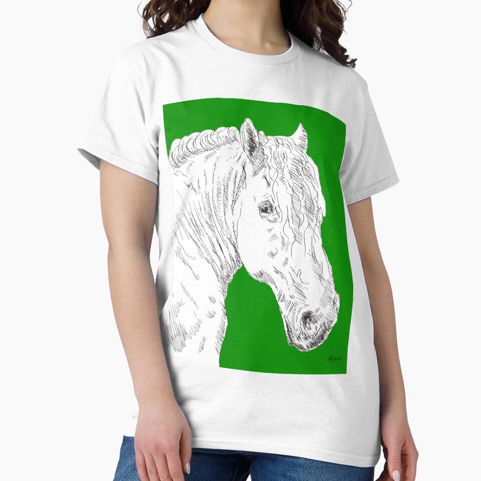 Horse green by NYWA-ART