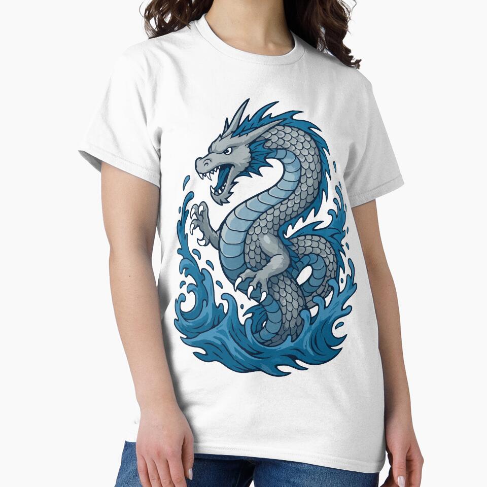 Blue Water Dragon by theOne_Design