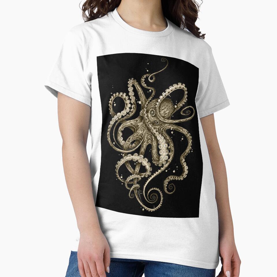 Octopsychedelia Sepia by taojb