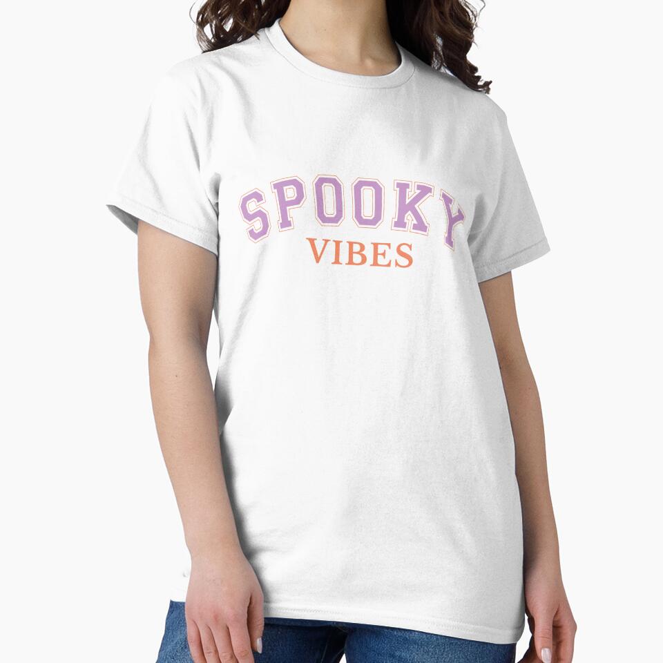 Spooky Vibes Varsity Style by MrsBCuriosities