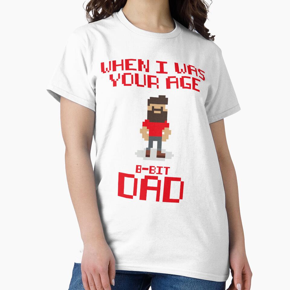 Dad Birthday 8 bit by boec gear