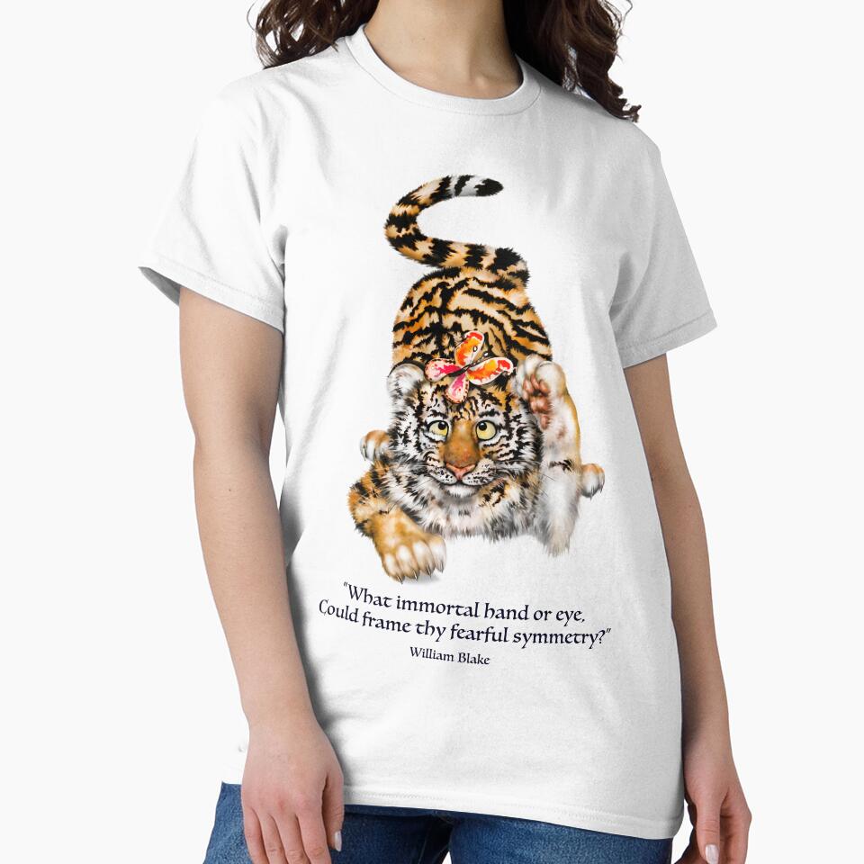 Tyger's Symmetry | B Cartoon Tiger Cub by Snootrac