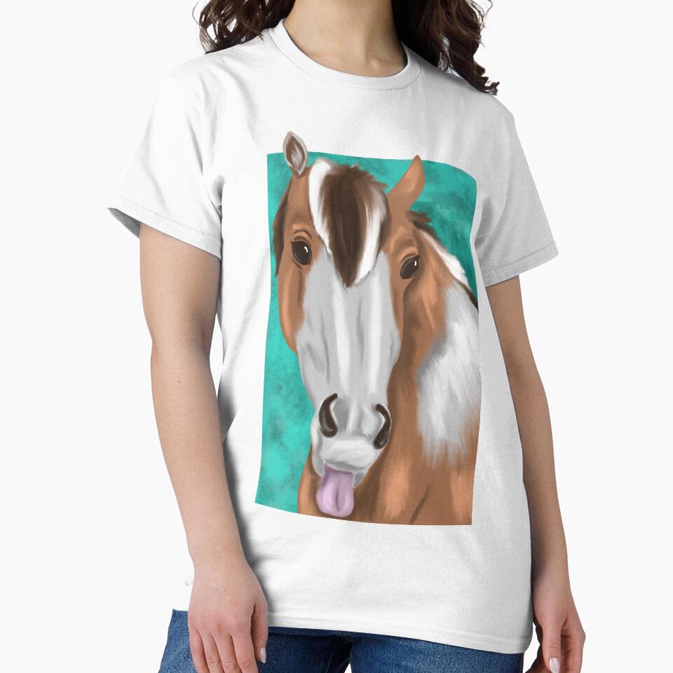 Funny horse drawing by Antiope33