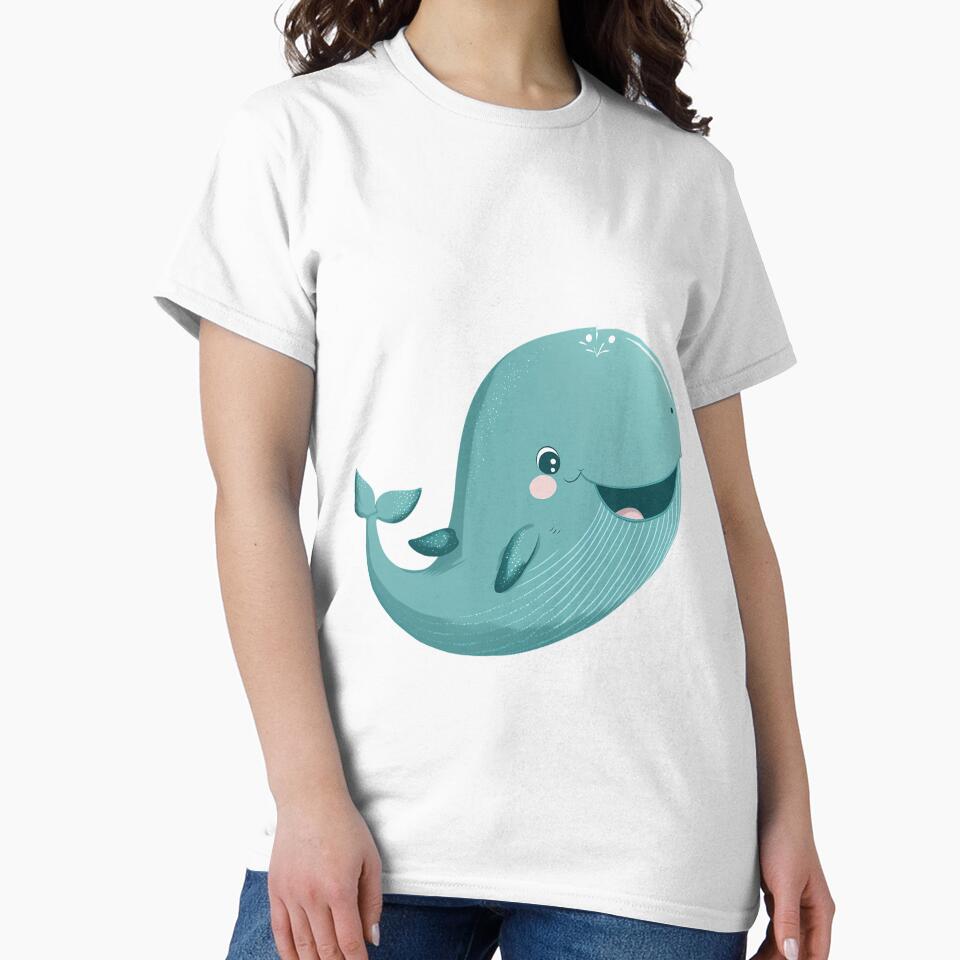 Baby Whale vector illustration #2 by ArtShanth