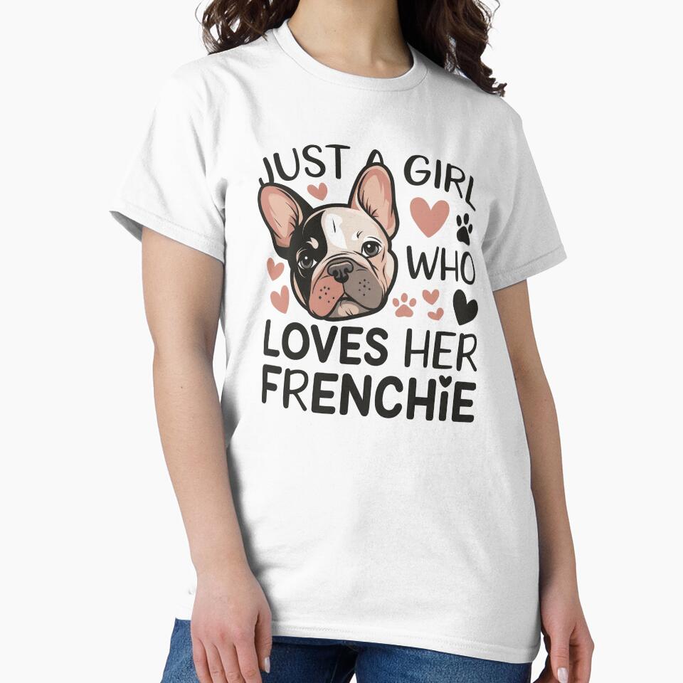 Just a girl who loves her Frenchie by jkrphoto