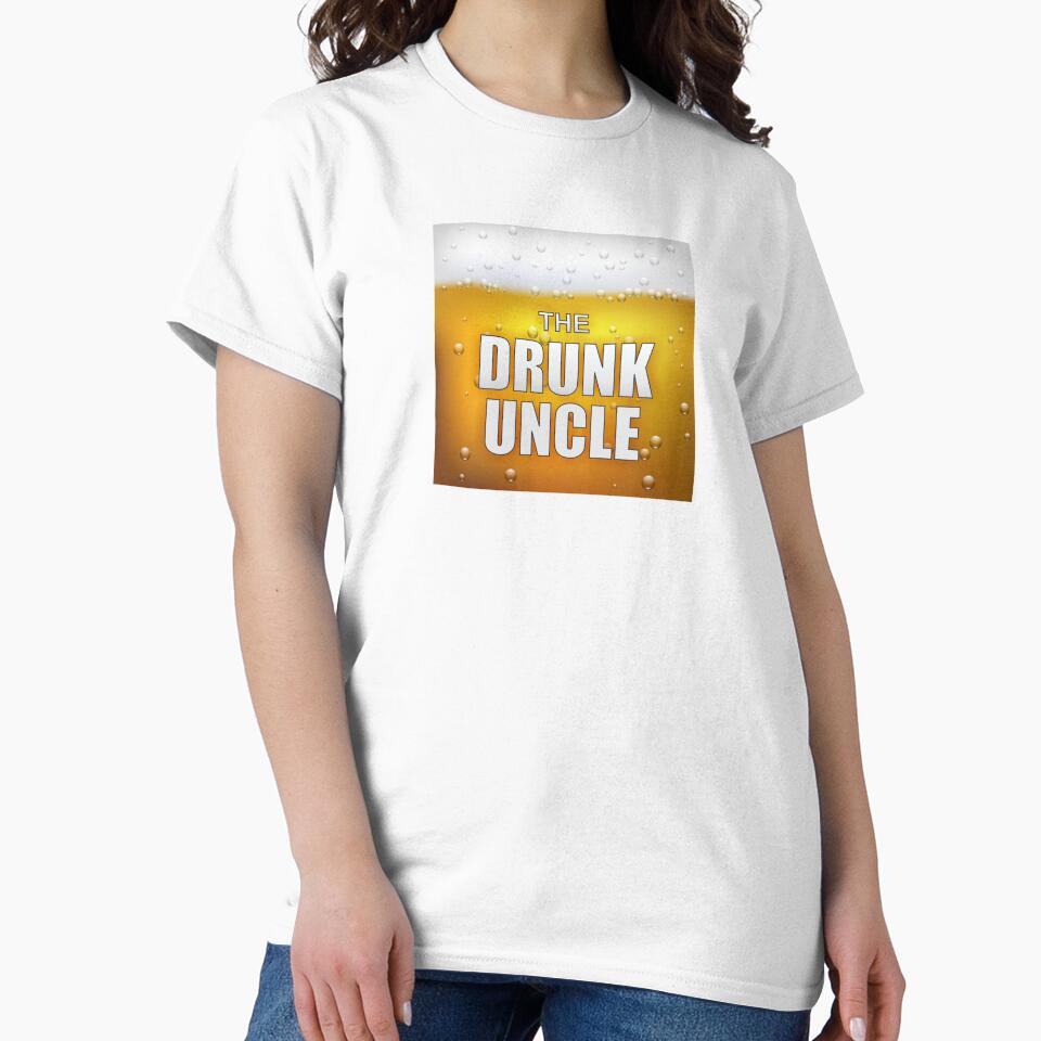 Drunk Uncle T Shirt by DalePrestonArt