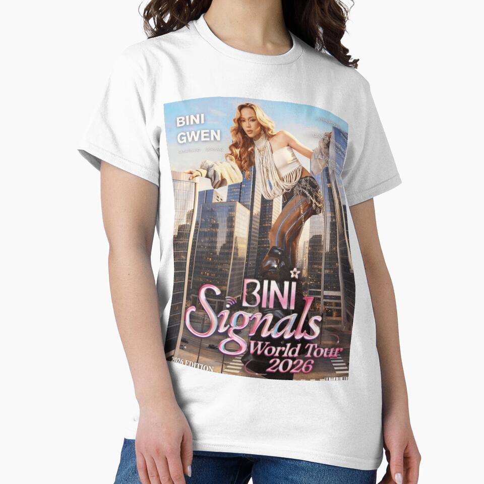 bini gwen signals merch by pompom123