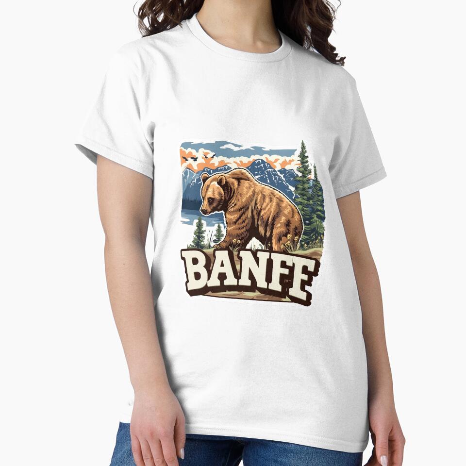 Banff Bear Beauty: National Park Sticker by LuluDragon