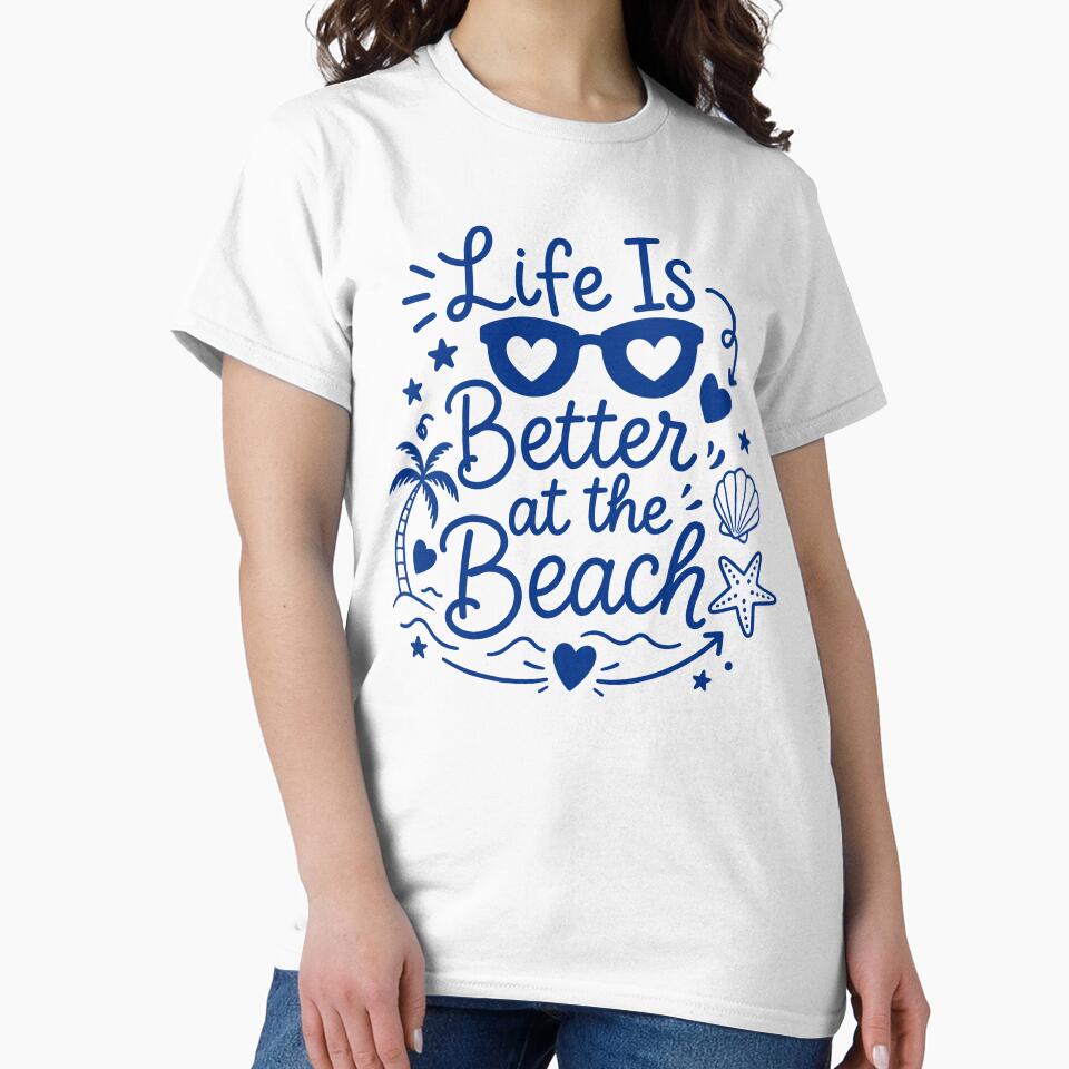 Life Is Better At The Beach , Ocean Lover by gunaone-design