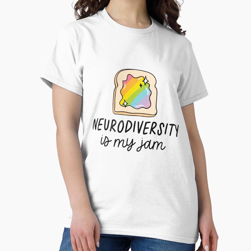 Neurodiversity Is My Jam Rainbow Toast by BrownHorse90s