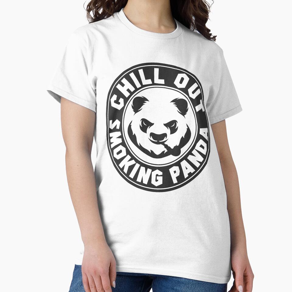 Chill Out Smoking Panda by EichStore