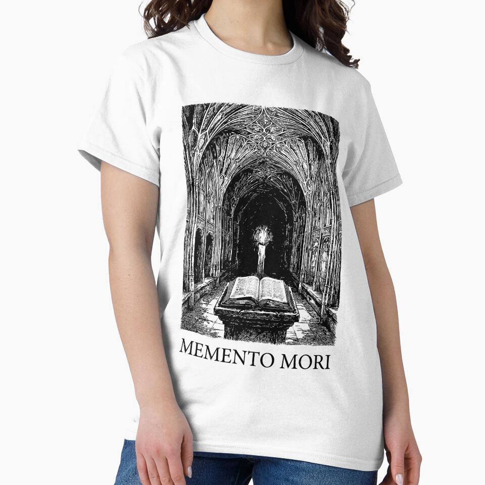 Gothic Cloister Vaulted Solitude - Dark Academia by bapupa