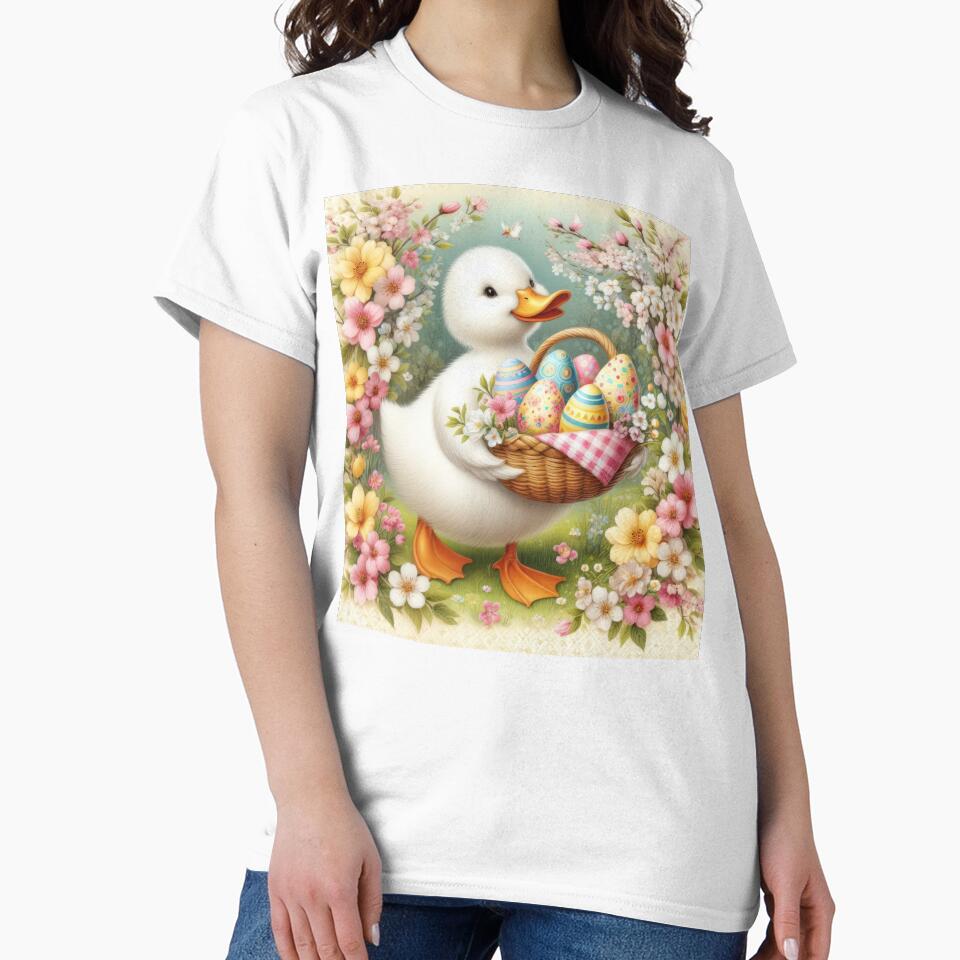 duckling with egg basket by Expressions-Sel