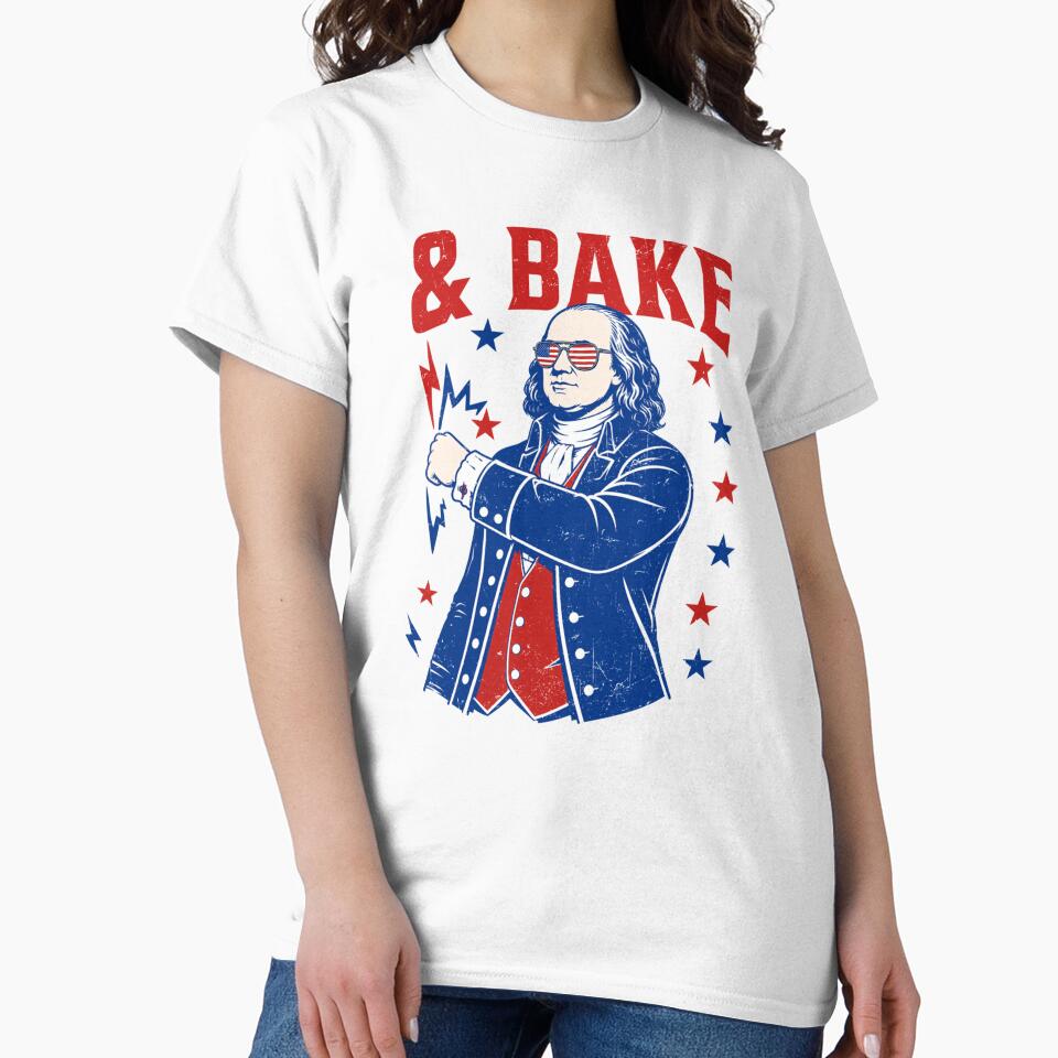 Funny Shake and Bake 4th of July Couple Matching Men Women by AnitaBice