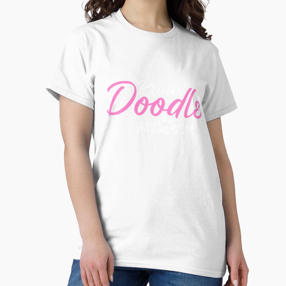 Proud Doodle Mom Labradoodle Bernedoodle Goldendoodle Mama by clothesy7