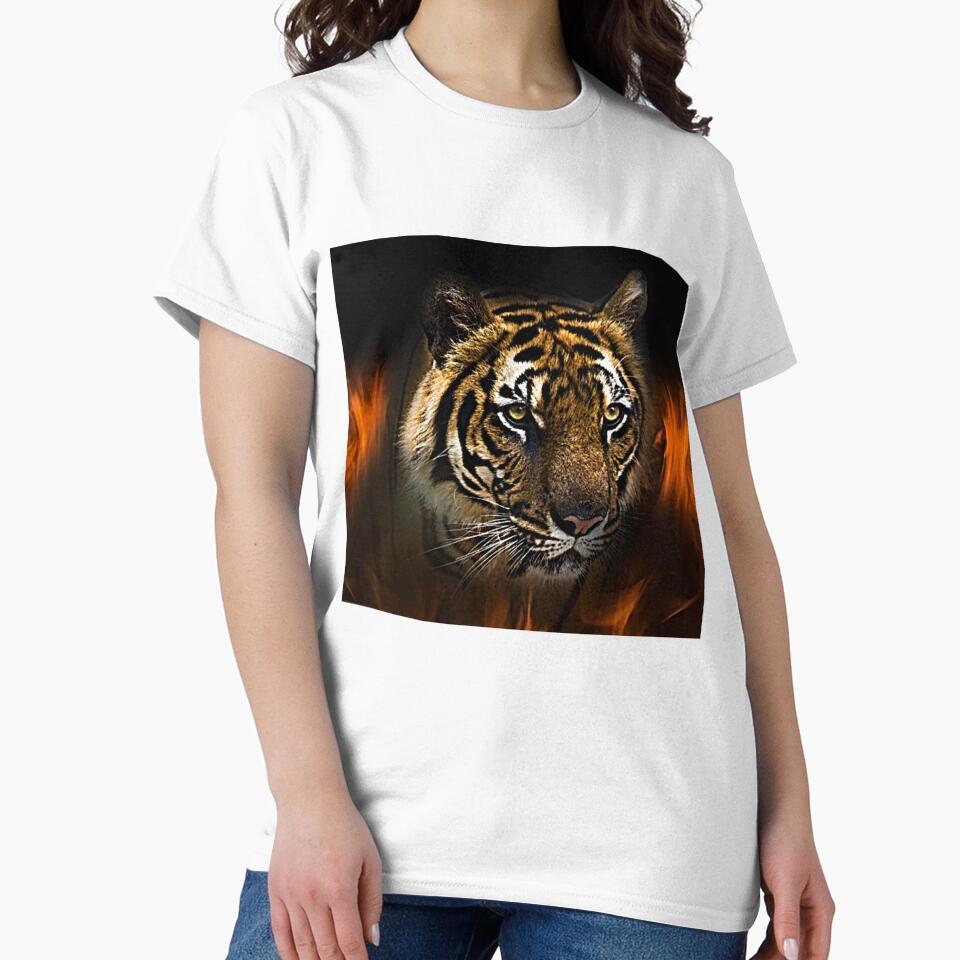 Illustration of Tiger From Fire by NoxLand
