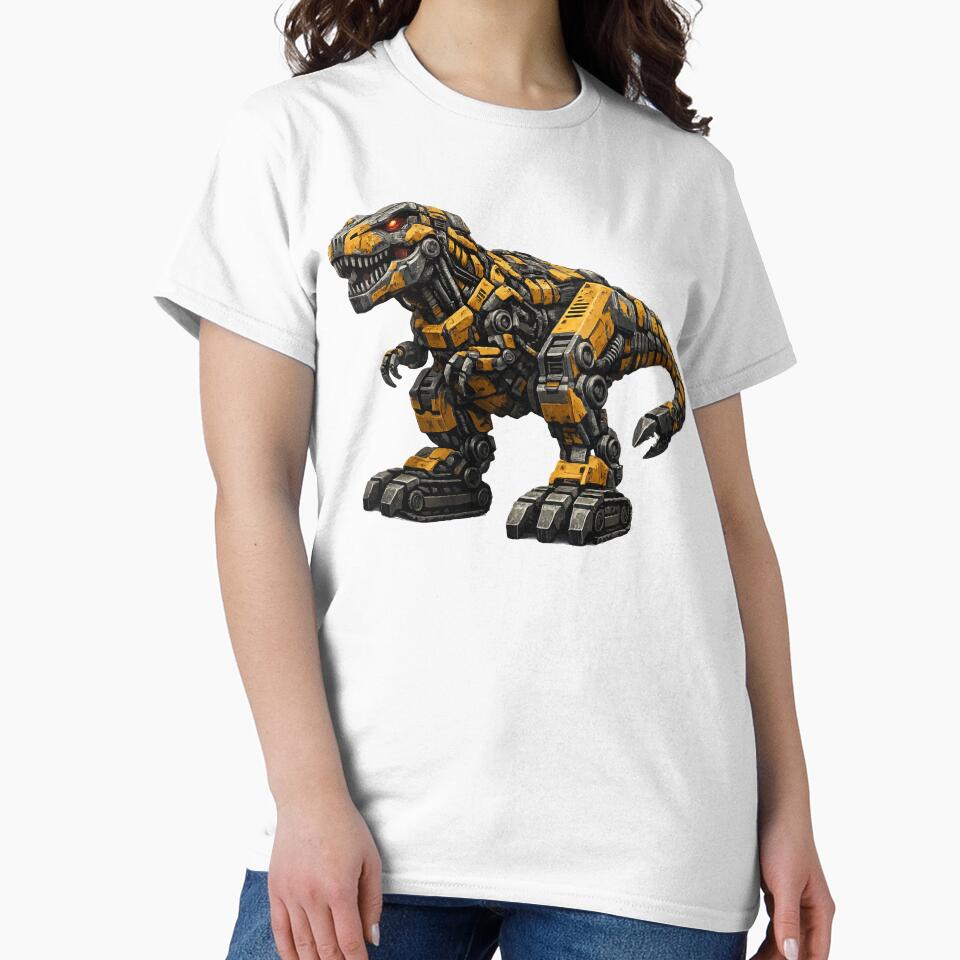Mecha T-Rex / Mecha Dinosaur Collection by ValentynaTyshenkoArt