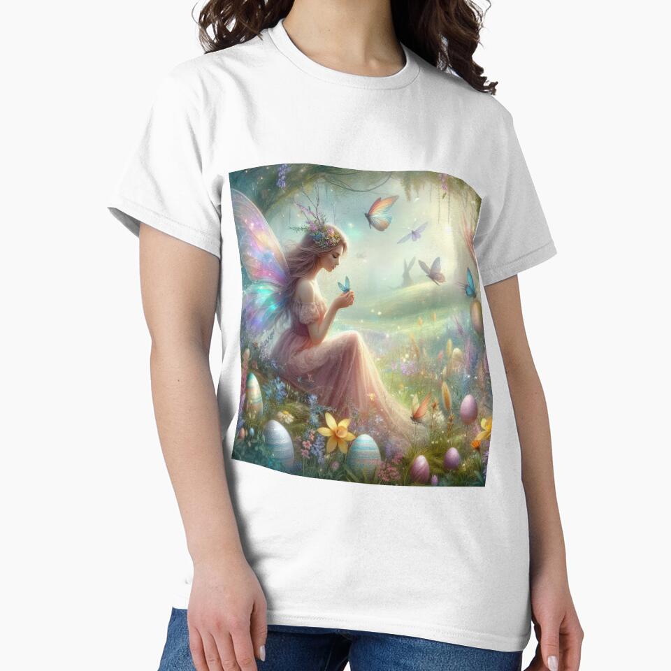 fairy with butterflies in the forest  fantasy easter landscape by Expressions-Sel