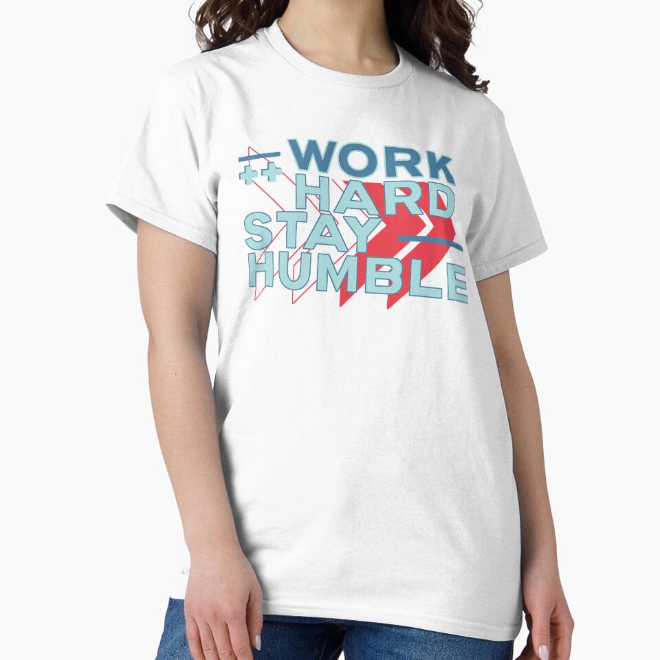 Work Hard Stay Humble Motivational Hustling by wingstar