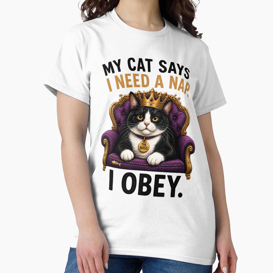 My Cat Says I Need A Nap by yasmh