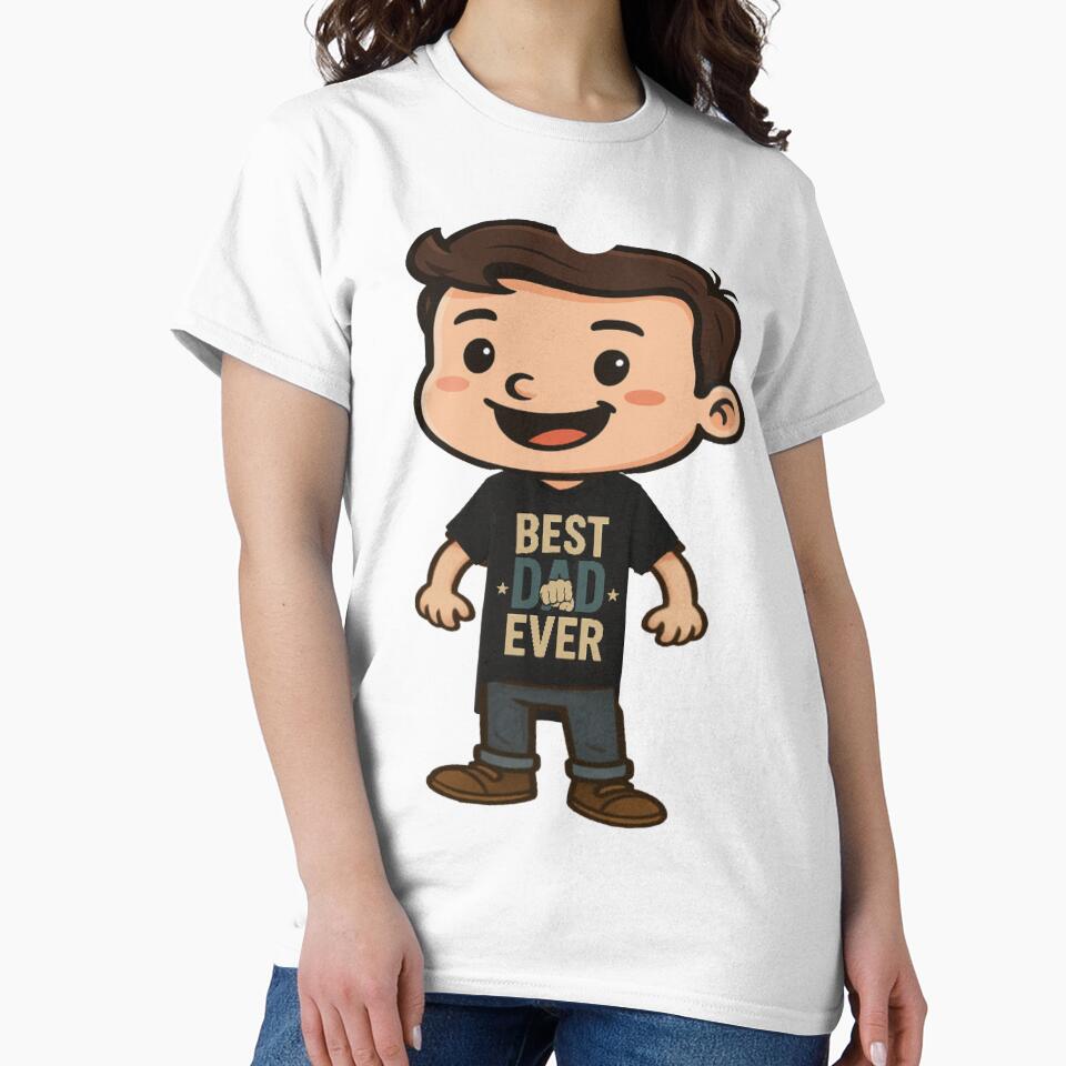 Cute Boy "BEST DAD EVER" by tinkeybabes