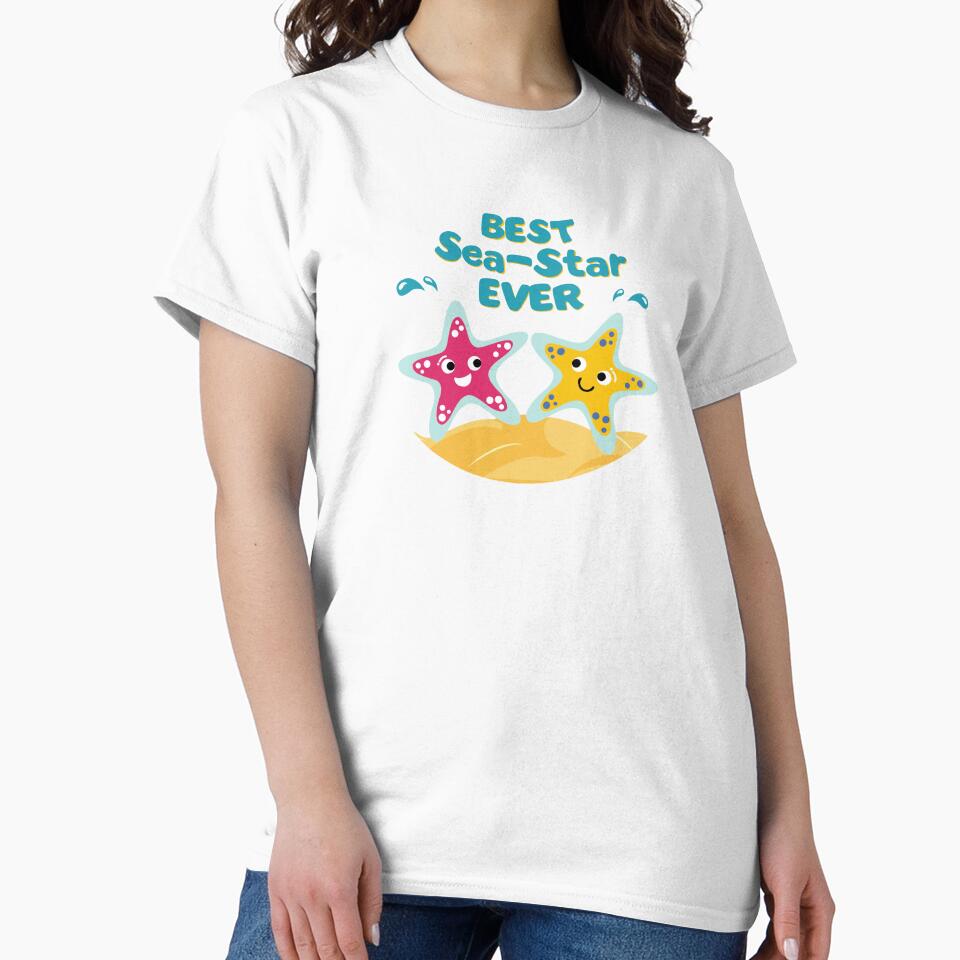 Best Sea-Star Ever Sisters Day Best Friends Starfish Sea Design by QuanJewelry