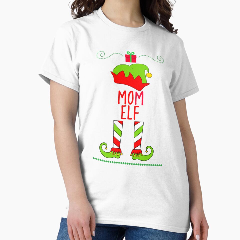 Elf Matching Mom by Sartoris Art