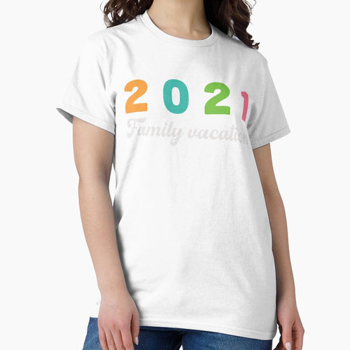 2021 family vacation in summer colorful by ibeargifts