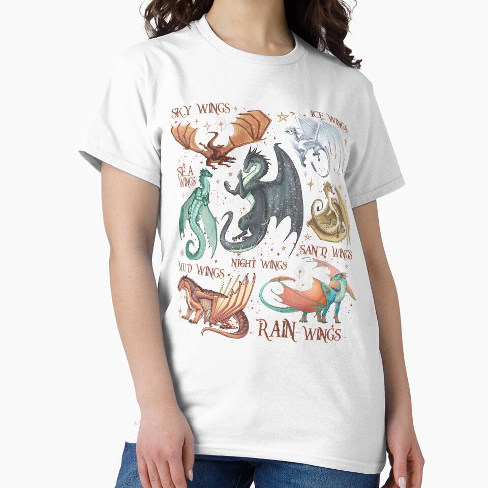 Wings of Fire Dragons by twindragonthreads