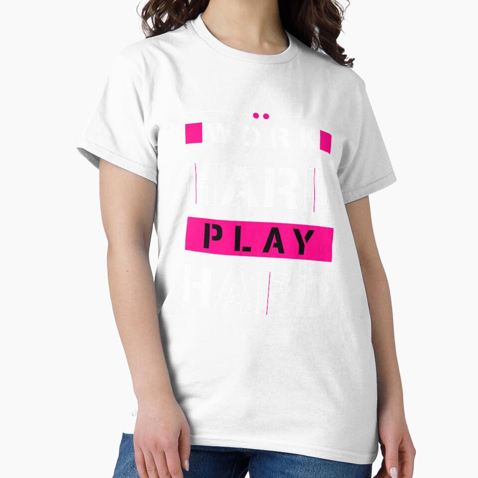Work Hard, Play Hard by Kamel Designs