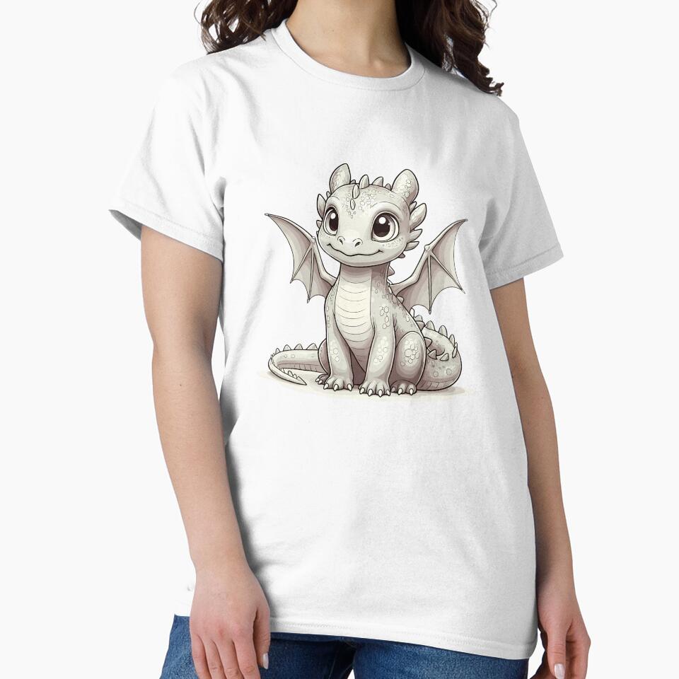 Cute Dragon - Cute Cartoon Design by TabtisWorld