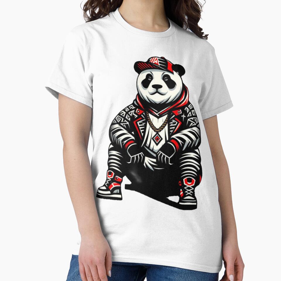 Cartoon Stylish Urban Panda Vibes by Yas_oma