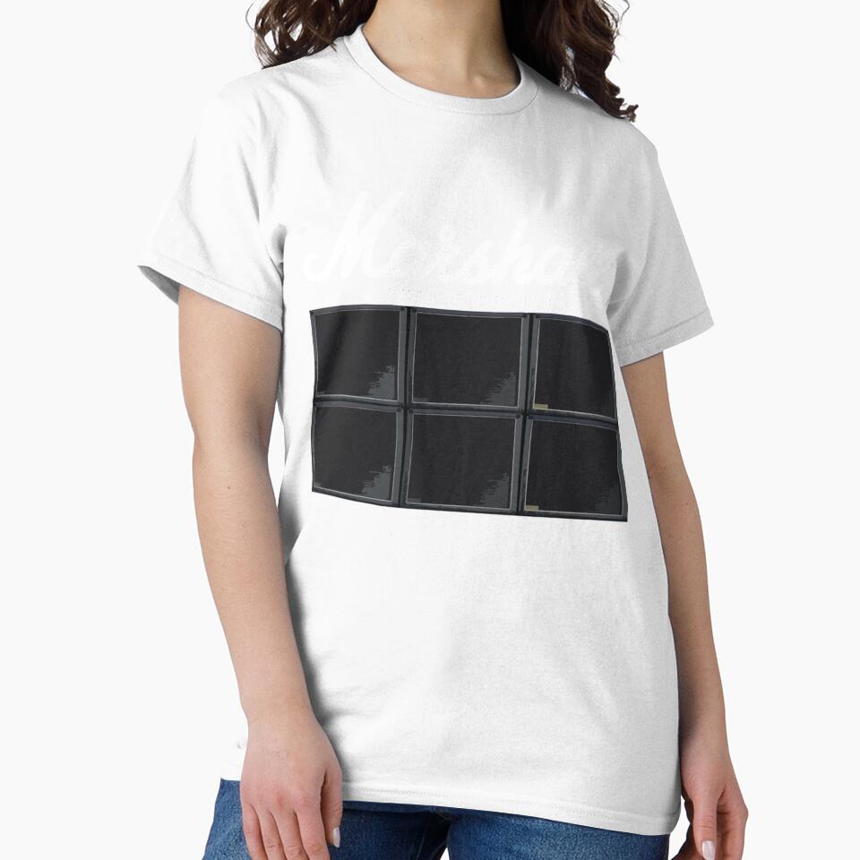 White Marshall Amp Stack Gift For Fans, Gift For Men and Women by MaudeTurnerTees