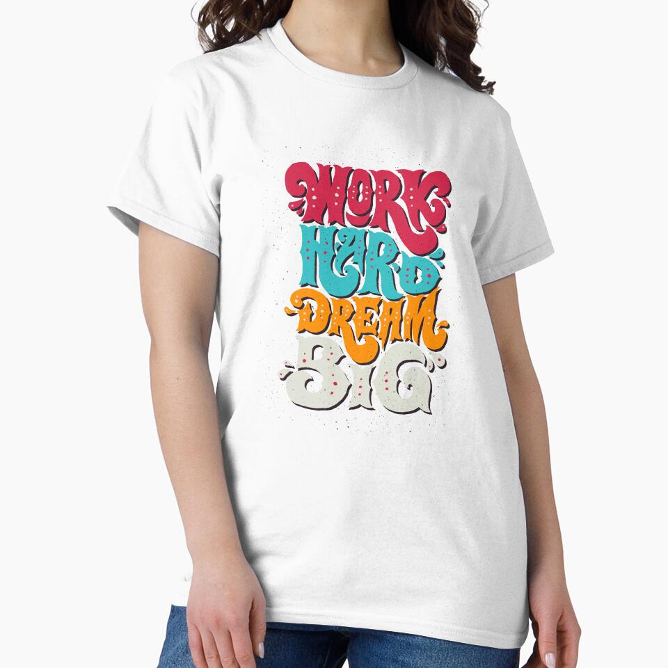 Work Hard Dream Big by Sahib Singh