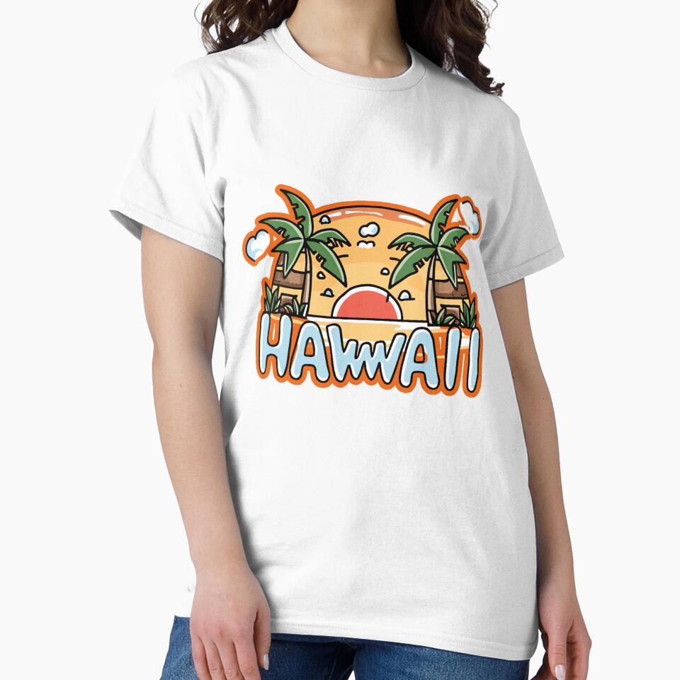 Hawaii hoodie/t-shirt by LIFEWITHAVERY